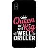 Water Well Driller Gifts / Well Drilling Custodia per iPhone XS Max Well Driller Moglie Fidanzata Pozzo Acqua Perforazione