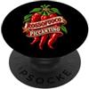 Ndujeria Peperoncino Calabrese Piccante Nduja Rosso Fuoco Idea PopSockets PopGrip Adesivo