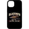 Blacksmith Shirts & Gifts HHWCo. Custodia per iPhone 13 Fabbro in acciaio grezzo vera forma forgiatura design