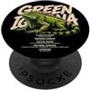 4IguanaLovers Grafico erpetologico dei fatti del rettile verde dell'iguana PopSockets PopGrip Adesivo