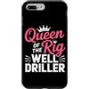 Water Well Driller Gifts / Well Drilling Custodia per iPhone 7 Plus/8 Plus Well Driller Moglie Fidanzata Pozzo Acqua Perforazione