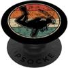 Funny Diver Designs For Scuba Diving Oce Retro Diving Grafica Per Scuba Diver Vintage PopSockets PopGrip Adesivo