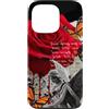 Red Melting Rose Tee Custodia per iPhone 13 Pro Butterfly Wings Melting Red Rose Tee, Poetic Wings, Donna