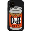 The Simpsons Duff Beer Nero Custodia per iPhone 11