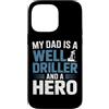 Water Well Driller Gifts / Well Drilling Custodia per iPhone 14 Pro Max Perforazione di pozzi di perforazione di pozzi d'acqua