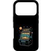 Funny Arcade Gaming Nerd Retro Gaming Lo Custodia per iPhone 17 Pro Controller per videogiochi Gamer Casino Joke Slot Machine Jackpot