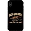 Blacksmith Shirts & Gifts HHWCo. Custodia per iPhone XS Max Fabbro in acciaio grezzo vera forma forgiatura design