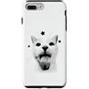 Feline Nostalgia Kitty Humor Early Inter Custodia per iPhone 7 Plus/8 Plus Divertente Y2K Retro Cat Meme Silly Vintage Amante Gatti
