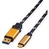 ROLINE Gold USB 3.2 Gen 1 Cavo USB A-C ST/ST 2m
