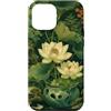 Jade Dream Collection Custodia per iPhone 12 Pro Max Vaso di loto verde muschio Serene Garden