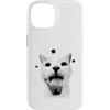 Feline Nostalgia Kitty Humor Early Inter Custodia per iPhone 14 Divertente Y2K Retro Cat Meme Silly Vintage Amante Gatti