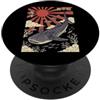 Squalo Balena Subacqueo Biologo Marino O Squalo Balena Giapponese Oceano PopSockets PopGrip Adesivo
