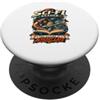 Regalo bibliofilo bibliotecario per lett Sci-Fi Reader bibliotecario Camicia per amante della lettura PopSockets PopGrip Adesivo
