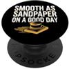 Woodcraft Enthusiasts Custom Artisan Des Artigianato intagliatori e lavorazione del legno PopSockets PopGrip Adesivo