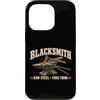 Blacksmith Shirts & Gifts HHWCo. Custodia per iPhone 13 Pro Fabbro in acciaio grezzo vera forma forgiatura design