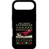 Funny T-Rex Dinosaur Ugly Christmas Appa Custodia per iPhone Air T-Rex Sleigh Rawr Divertente Dinosauro Brutto Maglioni di Natale