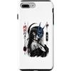 Yokai Oni Tattoo Anime Girl Manga gotico Custodia per iPhone 7 Plus/8 Plus Maschera Yokai Oni Anime Ragazza Demone Tatuaggio Gotico