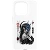 Yokai Oni Tattoo Anime Girl Manga gotico Custodia per iPhone 15 Pro Maschera Yokai Oni Anime Ragazza Demone Tatuaggio Gotico