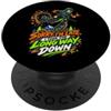 Long Way Down mountain bike discesa Sorry I'm Late I Took The Long Way Down mountain bike PopSockets PopGrip Adesivo