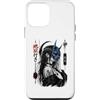 Yokai Oni Tattoo Anime Girl Manga gotico Custodia per iPhone 12 mini Maschera Yokai Oni Anime Ragazza Demone Tatuaggio Gotico