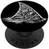 4SharkLovers Tartaruga marina tribale della vita dell'oceano pinna PopSockets PopGrip Adesivo