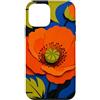 Crimson Arc Collection Custodia per iPhone 12 mini Mano che tiene un bicchiere di vino tra rose da giardino