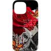 Red Melting Rose Tee Custodia per iPhone 13 Pro Max Butterfly Wings Melting Red Rose Tee, Poetic Wings, Donna