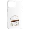 Classic Cigar Culture Vintage Luxury Smo Custodia per iPhone 16 Pro Max Abbigliamento per fumatori premium Cigar Enthusiast Lounge Lifestyle