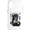 Yokai Oni Tattoo Anime Girl Manga gotico Custodia per iPhone 16 Maschera Yokai Oni Anime Ragazza Demone Tatuaggio Gotico