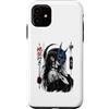 Yokai Oni Tattoo Anime Girl Manga gotico Custodia per iPhone 11 Maschera Yokai Oni Anime Ragazza Demone Tatuaggio Gotico