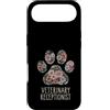 Vet Tech Veterinary Assistant Veterinari Custodia per iPhone Air Receptionist veterinario floreale