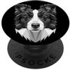 PopSockets Border Collie Amante del Cane Cucciolo Carino Border Collie PopSockets PopGrip Adesivo