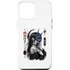 Yokai Oni Tattoo Anime Girl Manga gotico Custodia per iPhone 12 Pro Max Maschera Yokai Oni Anime Ragazza Demone Tatuaggio Gotico