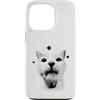 Feline Nostalgia Kitty Humor Early Inter Custodia per iPhone 13 Pro Divertente Y2K Retro Cat Meme Silly Vintage Amante Gatti