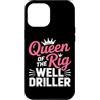 Water Well Driller Gifts / Well Drilling Custodia per iPhone 12 Pro Max Well Driller Moglie Fidanzata Pozzo Acqua Perforazione