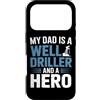 Water Well Driller Gifts / Well Drilling Custodia per iPhone 17 Pro Perforazione di pozzi di perforazione di pozzi d'acqua