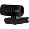 acer FHD Conference Webcam, Webcam PC con Microfono, Risoluzione Full HD da 2 MP, Audio Digitale, Rotazione 360 gradi, Cavo USB, Nero