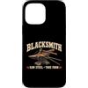 Blacksmith Shirts & Gifts HHWCo. Custodia per iPhone 13 Pro Max Fabbro in acciaio grezzo vera forma forgiatura design