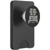 Men's Christian Faith Gospel Designs & Q The Way, The Truth, The Life - John 14:6 Jesus Quote Men's PopSockets PopWallet per MagSafe