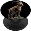 Capre divertenti per il segno zodiacale Capra Capricorno Stambecco Alpino Capre Dolci Capricorno PopSockets PopGrip Adesivo