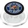 Gridiron Football School Student Art Stu Pronto per affrontare il calcio di prima elementare Back To School Graphic PopSockets PopGrip per MagSafe