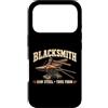 Blacksmith Shirts & Gifts HHWCo. Custodia per iPhone 17 Pro Fabbro in acciaio grezzo vera forma forgiatura design
