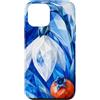 Cool Blue Collection Custodia per iPhone 12 mini Glacier Sfaccettato Bucaneve Cool Tone Pattern