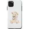 Feline Summer Breeze Kitty Humor Sparkle Custodia per iPhone 11 Pro Max Stay Cool Fluffy Cat Ventilatore Elettrico Vintage Retro Pun