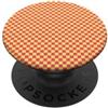 Checkered Checked Check Pattern Designs Scacchiera A Scacchi Quadri Modello Rosso Giallo PopSockets PopGrip Adesivo