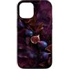 Plum Noir Collection Custodia per iPhone 12/12 Pro Velluto Fico E Foglia Natura Morta Prugna Scuro Estetica