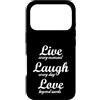 ArystDesign Celebration, Mood & Vibe Des Custodia per iPhone 17 Pro Vivi ogni momento, ridi ogni giorno, ama oltre le parole