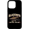 Blacksmith Shirts & Gifts HHWCo. Custodia per iPhone 15 Pro Max Fabbro in acciaio grezzo vera forma forgiatura design