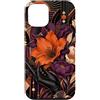 Modern Deco Collection Custodia per iPhone 12/12 Pro Guanto Opera Gesto Floreale Elegante Retrò