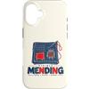 Crafting HHWCo. Custodia per iPhone 16 Toppa da rammendare, per lavori artigianali in tessuto